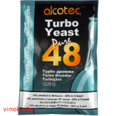 Спиртовые турбо дрожжи Alcotec 48 Pure 135 гр
