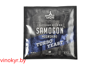 Спиртовые дрожжи Bragman Samogon, 70 г