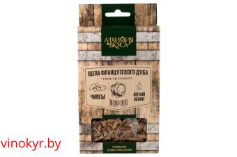 Щепа французского дуба Алхимия Вкуса (чипсы, легкий обжиг), 20 г