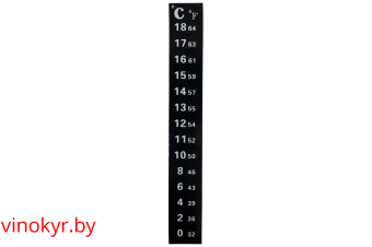 Термометр жидкокристаллический (0...18 °C)
